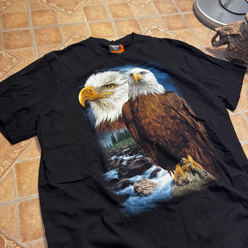 Vintage Rock Eagle "Eagle Mountain" T-Shirt | Single Stitch | Size XXL